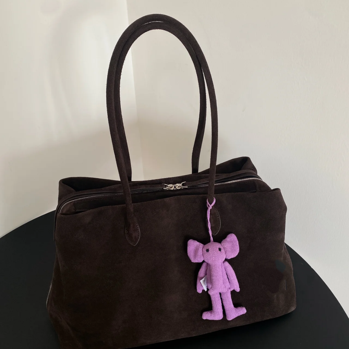 VIVIDO Nepalese Baby Elephant Charm — Hang it on your phone, bag, or keychain.